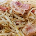 けんけん1016's cooksnap of when they made ベーコンともやしのぺぺロンチーズ♪.