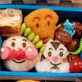 まにょろん's cooksnap of when they made 簡単かわいい♡アンパンマンのキャラ弁.