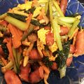 クックSHCHTZ☆'s cooksnap of when they made 超簡単♪小松菜と卵のオーロラソース炒め☆.