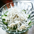 かなぶん勉強中's cooksnap of when they made 釜揚げしらすときゅうりのぽん酢和え.