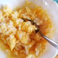 クック0AQD96☆'s cooksnap of when they made レンジで簡単！マグカップ卵粥.