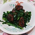 なのはなのんこ's cooksnap of when they made わが家の人気メニュー♪レバニラ炒め♪.