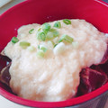 Misacha's cooksnap of when they made 鰹のタタキとろろ丼.