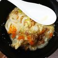 ゆゅきぃー's cooksnap of when they made [幼児食]野菜たっぷり納豆卵うどん.