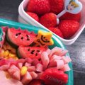 Sママ♪♪'s cooksnap of when they made お弁当にきゅうりとカニカマでミニスイカ.
