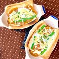 ふたごゆき's cooksnap of when they made 残りカレー活躍♪朝のトースト♡.