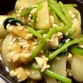 ヒルマリ's cooksnap of when they made 風邪予防♡身体にやさしいかぶのそぼろ煮♡.