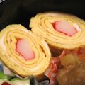 なっらー's cooksnap of when they made お弁当に ♡カニカマたまごやき.