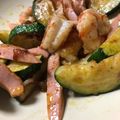 小人ママ's cooksnap of when they made ♡えびとズッキーニのガーリックソテー♡.