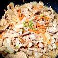 mikimisa's cooksnap of when they made おかわり！ほうれん草と豚のバタポン炒め.
