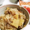 れつこ0322's cooksnap of when they made 筍と豚肉の絶品中華おこわ❤.