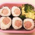 なーなちゃん's cooksnap of when they made くるっと♪ウインナーおにぎり（巻き）.