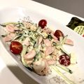 クックD5N1SN☆'s cooksnap of when they made 胡瓜と竹輪のごまマヨサラダ.