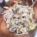 ❁arisa❁'s cooksnap of when they made レンジで簡単！豚バラともやしの重ね蒸し.