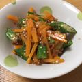 さっくぅぅ's cooksnap of when they made お弁当の副菜に！！オクラのおかか胡麻和え.