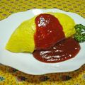 オレンジデイ's cooksnap of when they made ちょっぴり大人の☆エビチリ風オムライス.