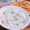 だむろく's cooksnap of when they made シンプル❢グリーンピースごはん(豆ご飯).