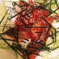 ＊にょにょん＊'s cooksnap of when they made キムチとキャベツと海苔の胡麻醤油和え.