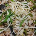 ちゃみ's cooksnap of when they made ∞豚バラ肉もやし炒め∞.