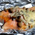 みっくママ's cooksnap of when they made 簡単☆魚焼きグリルで鮭のキノコチーズ焼き.