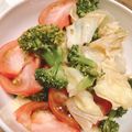 しゃもじなくま's cooksnap of when they made トマトとブロッコリーの和風サラダ.