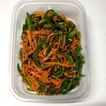 sato3★'s cooksnap of when they made 冷凍向き♪ ピーマンと人参のきんぴら.
