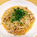 _mk's cooksnap of when they made モヤシの鶏そぼろ煮.