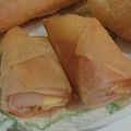 ゆずっ子ども's cooksnap of when they made (簡単)もちハムチーズ春巻き.