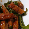 うずしろ's cooksnap of when they made 簡単！さつまあげとピーマンのきんぴら風.