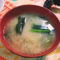 えみ_____'s cooksnap of when they made ヤングコーンの髭のお味噌汁.