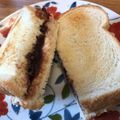 クックL65VTU☆'s cooksnap of when they made あずきとクリームチーズのトーストサンド.