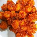 実家暮らしの娘's cooksnap of when they made 簡単☆エビチリ.