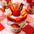 LUCA★'s cooksnap of when they made イチゴパフェ.