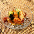 ｙｏｕ５'s cooksnap of when they made 和えるだけ～★タコと胡瓜ｄｅキムチ和え.