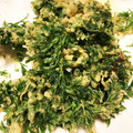 さくらこだよ。's cooksnap of when they made 人参の葉のかき揚げ★感謝のおばんざい.