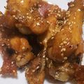 chip☆☆'s cooksnap of when they made 簡単カリカリ手羽中の唐揚げ・甘辛タレ.