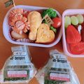 ゆっち☆こっち's cooksnap of when they made お弁当　ハート❤玉子焼き(卵焼き).