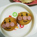 Lemmon's cooksnap of when they made キャラ弁にも☆子供が喜ぶアンパンマン稲荷.