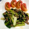つぶらなシジミ's cooksnap of when they made ターサイのピリ辛炒め.