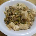 単！！'s cooksnap of when they made ☆挽き肉たっぷり椎茸にら入り麻婆豆腐丼☆.