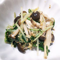 よーこ☆ガッキー's cooksnap of when they made 簡単ささっと☆しめじと水菜の胡麻和え.