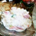 はとちむのまま子's cooksnap of when they made かんたんライタ✿インドのヨーグルトサラダ.