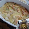 melmarilyn's cooksnap of when they made ❀鮭と長ネギのクリームグラタン❀.