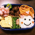 ゆんmama☆'s cooksnap of when they made 小学生(４年生)&幼稚園(年少)のお弁当.