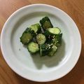 クック1FX93J☆'s cooksnap of when they made 白だし&生姜でやみつききゅうり.