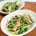 さくらスキップ's cooksnap of when they made 水菜とベーコンの柚子胡椒炒め.