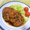 えれぼん's cooksnap of when they made ソースが美味しい♡和風ハンバーグ♪♪.