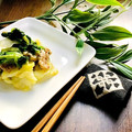ソラソラソラ's cooksnap of when they made 小松菜と豚肉にんにく炒め.