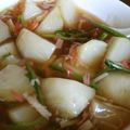 どなべぷりん's cooksnap of when they made かぶのカニカマあんかけ.
