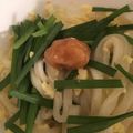 alohapine's cooksnap of when they made 風邪に！レンジで簡単☆生姜だし梅うどん.